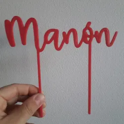 Manon Name Topper