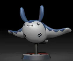 Mantine - FAN ART - POKÉMON FIGURINE - 3D PRINT MODEL