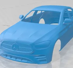 Mercedes Benz E Class AMG line 2021 Printable Body Car
