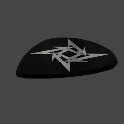Metallica's "M star" plectrum