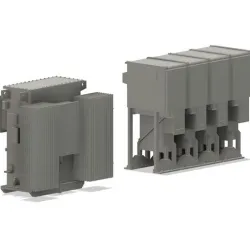 Model Railway Industrial Electrical Sub Station Transformers