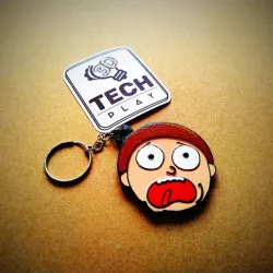 Morty 3D Keychain