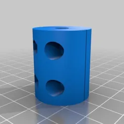 nema 23 stepper and 6mm threaded rod coupling