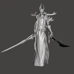 Nightbringer Yone 3D Model