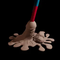 Pen Holder Melted dick and balls