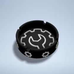 PERSONALIZED ASHTRAY