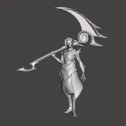 Prestige Nightbringer Kayn 3D Model
