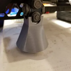 Prusa i3 mk2 / mk2s - Y Corner foot for tennis ball as damper with and w/o support