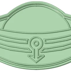 Sailor hat cookie cutter