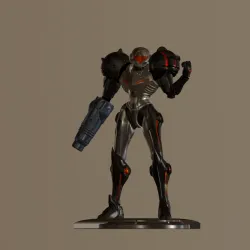 Samus Phazon Suit Garage Kit
