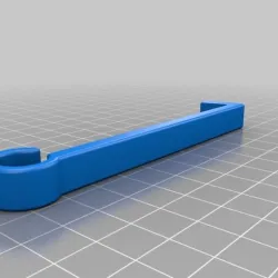 Simple door latch