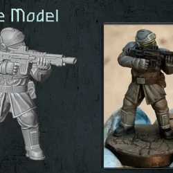 Solaryn Dragoon Sample Infantry
