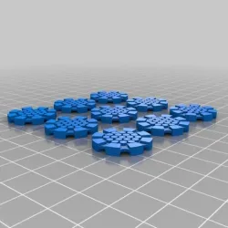 Star Wars Shield Token x9