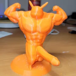 Swole Pikachu With Massive Penis
