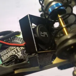 Team associated B6 / B6d / B6.1 / B6.1D rear fan offset block