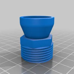 Threaded loc line 1"