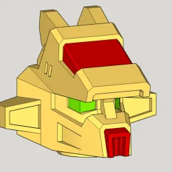 Transformers Circuit replacement head for ER Wheeljack