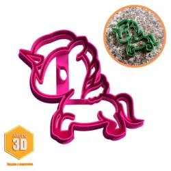 unicorn cookie cutter mod 3 - unicorn cookie cutter mod 3 - unicorn cookie cutter