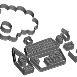 Up house cookie cutter - Up house cookie cutter - cookie cutter Up