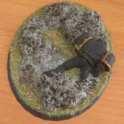 Warhammer Rock Base(110x92)