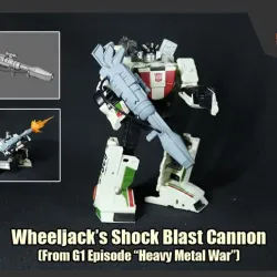 Wheeljack's Shock Blast Cannon from Transformers G1