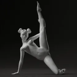 Woman figure nude