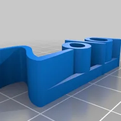 Zola 3D name plate
