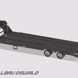 1/18 Moos - Gooseneck Big Tex 3XGN Trailer HZPQ90 24'