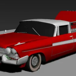 1958 Plymouth Fury Christine(Junk pre Restored Version)