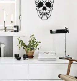 2D Geometric Skull