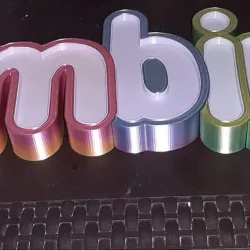 3D letters Bambino