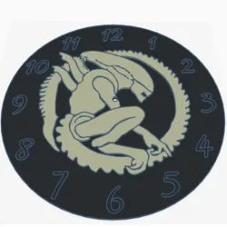 Alien clock