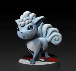Aloran VULPIX - POKÉMON FIGURINE - POKÉMON UNITE
