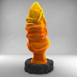 Anal/Vaginal Dildo - The Gluttony Demon