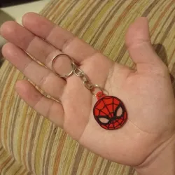Baby Spiderman keychain