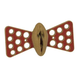 Batterfly sexy bow tie elegant form "pussy open with desire" slave servant male female sex play story decoration bt-06 3d-print and cnc