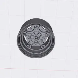 BIG RIG Dayton Split Rim 5 spokes Classic Mack Truck