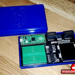 Box for Raspberry Pi Pico Explorer Base Pimoroni