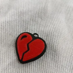 Broken Heart / Broken Heart Key Ring