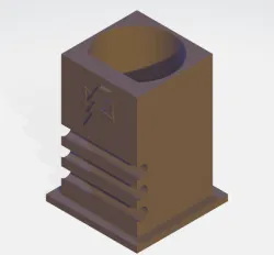 Brush Holder: White Scars
