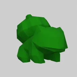 BULBASAUR LOW POLY