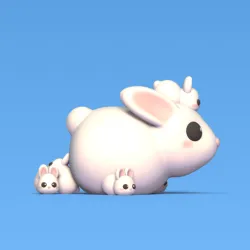 Bunny with Baby