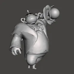 Cafe Cuties Bard 3D Model