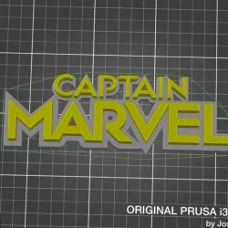 captain marvel movie logo