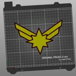 Captain Marvel symbol