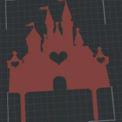 Castle cake stand