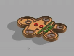 Christmas tree ornament GINGERBLOWJOB MAN!
