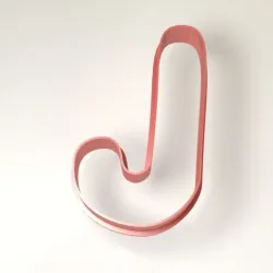 Cookie cutter / Cortante de gallettitas - Candy cane / Baston de caramelo