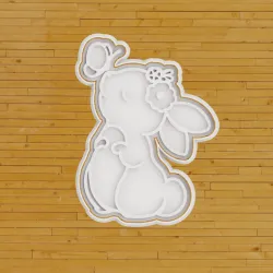 Cookie Cutter rabbit / Rabbit Cookie Cutter