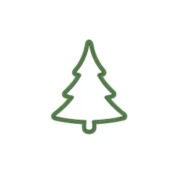 COOKIE CUTTERS Christmas tree WIPER